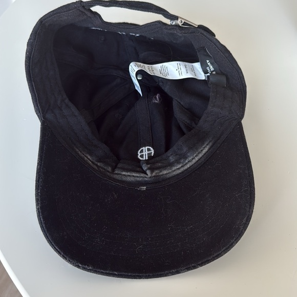 Anine Bing Classic Black Cap - Picture 3 of 5